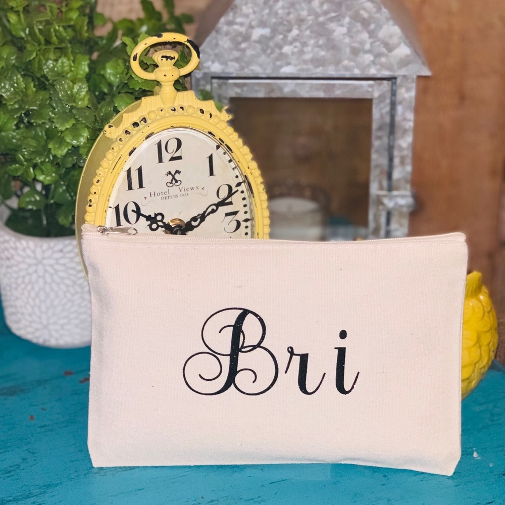 Canvas Zipper pouch